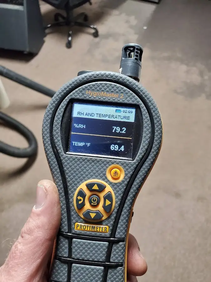 Moisture meter humidity assessment for Mold Remediation & Removal in South Huntingdon